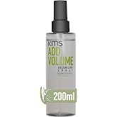 KMS AddVolume Volumizing Spray | Adds Fullness &amp; Heat Protection, 200ml | Weightless volume spray; body &amp; fullness roots to tips; heat protection up to 230&deg;C/446&deg;F; fine to medium hair; vegan