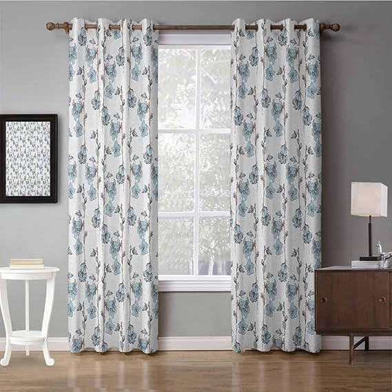 N / A Cortinas Opacas con Aislamiento térmico para Sala de Estar