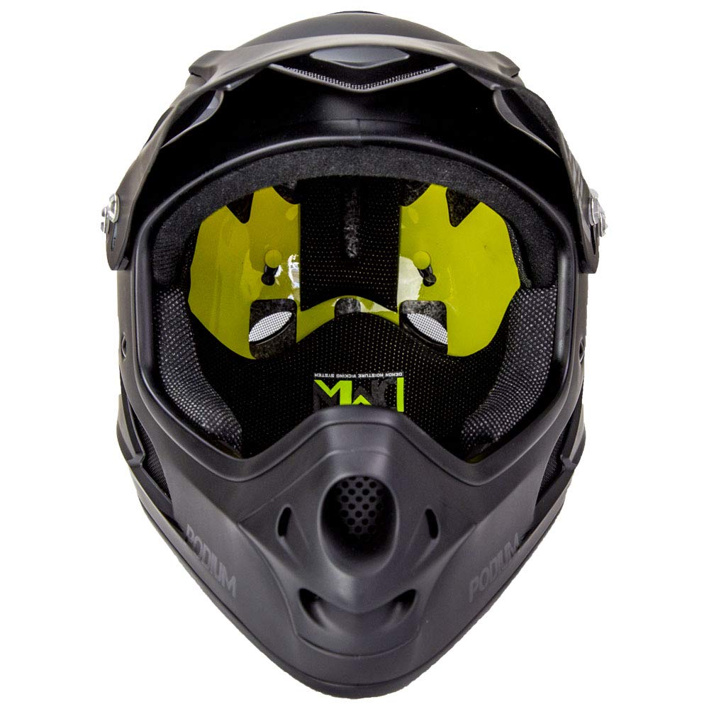 demon united podium full face mountain bike helmet