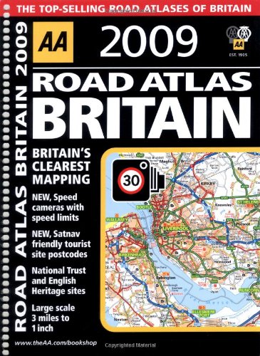 Aa Road Map Of England Aa Road Atlas Britain (Aa Atlases And Maps) (Aa Atlases And Maps):  Amazon.co.uk: Aa Publishing: 9780749556891: Books
