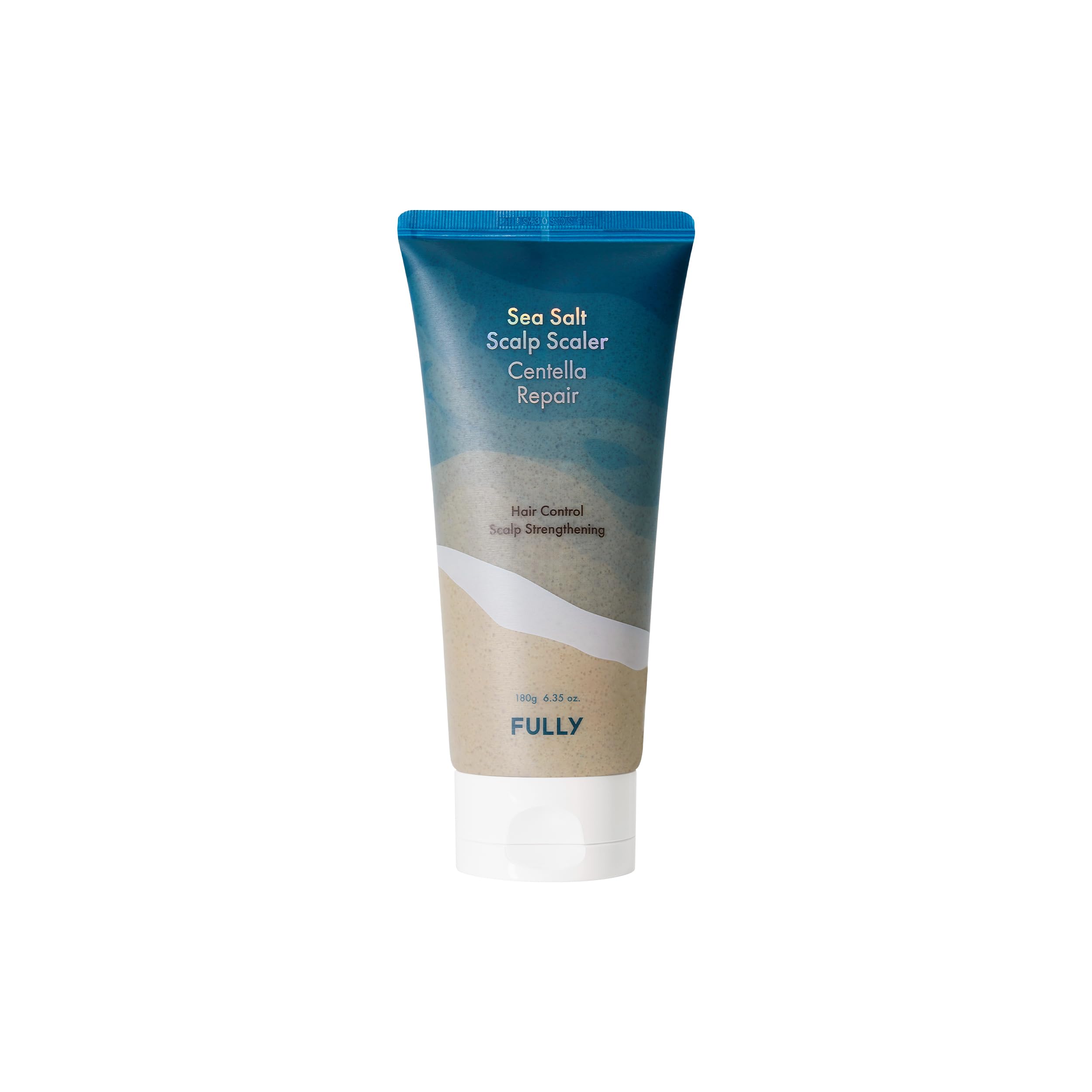 OBgE Sea Salt Scalp Scaler (Centella Repair, 6.4oz) - Strengthening and Exfoliating Scalp Treatment for Hair Loss. Dead Sea Salt, Centella Asiatica Extract.