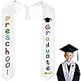 Lxzyu Kindergarten Preschool Graduation Sash, Unisex Kindergarten Preschool Graduation Stole for kids Graduation Gifts 2025
