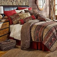 HiEnd Accents Sierra Lodge Bedding, King - LG1830SK