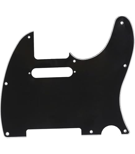 Amazon.com: Musiclily 5 Hole Vintage Tele Pick Guards Guitar