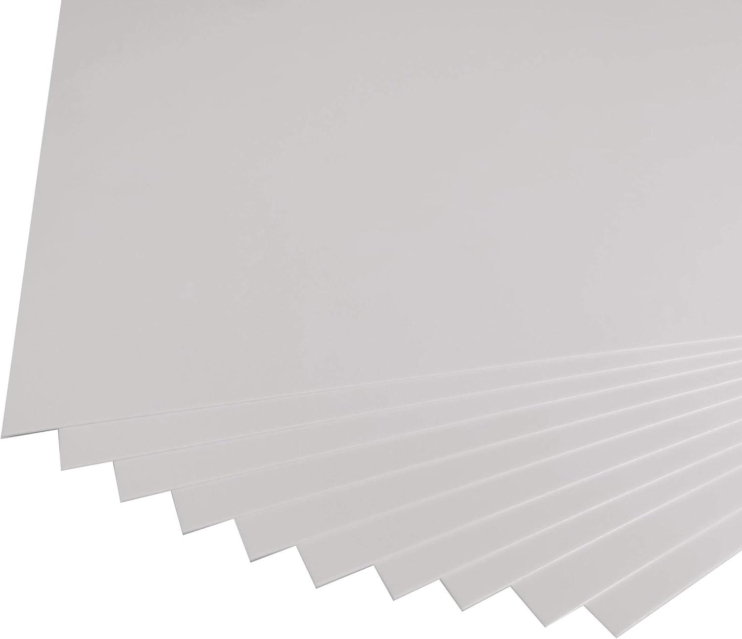 300GSM White Card A4, Vrandu Thick Cardstock - 10 Sheets Craft Art Paper Hard Card Painting and Sketch Cardboard Handmade Projects - Image 3