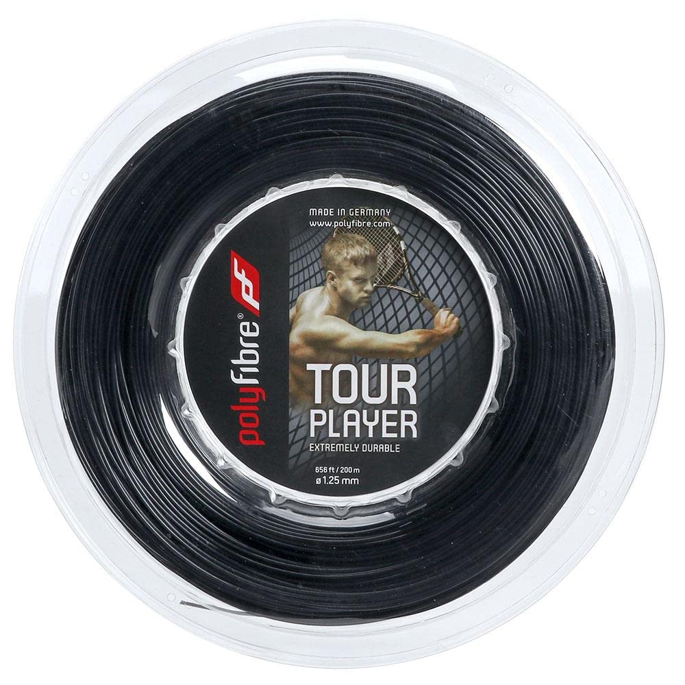 Polyfibre Unisex - Adult Tour Player String Reel 200m Nude Tennis String Nude