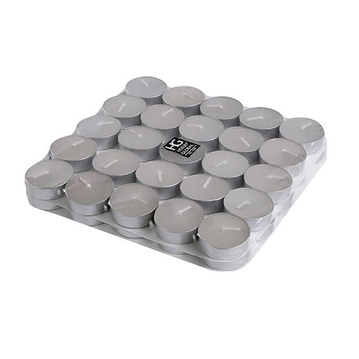 Hosley Unscented Tealights Set of 50