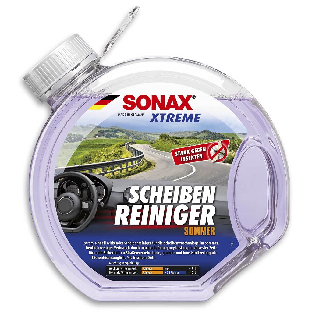 SONAX 272400 Xtreme Windscreen Wash Ready to Use, 3 Liters