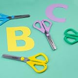 Kores Safety Scissors for Kids - Blunt Tip, Ergonomic Handle - Assorted view 3