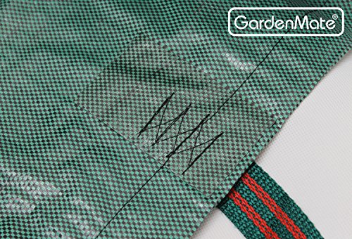 GardenMate 6-Pack 80 Gallons Professional Reusable Garden Waste Bags (H33, D26 inches) - Yard Waste Bags with Double Bottom - Thumbnail 3
