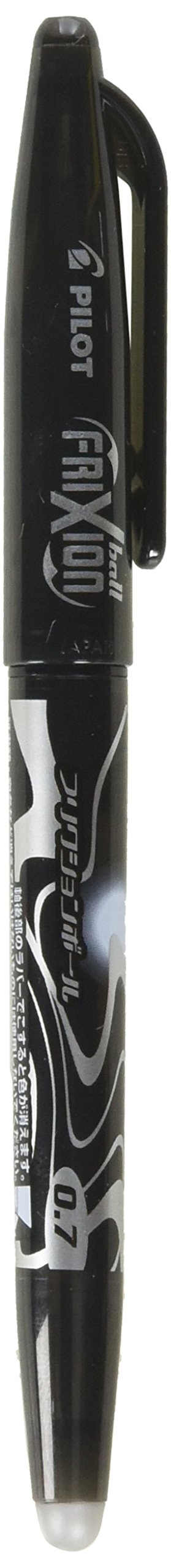 Pilot FriXion Erasable Gel Ink Pen - 0.7 mm - Black