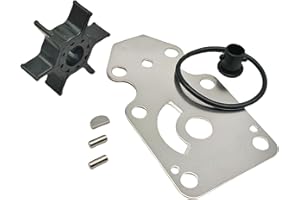 SEASIERRA 𝟔𝟑𝐕-𝟒𝟒𝟑𝟓𝟐-𝟎𝟏 Outboard Water Pump lmpeller Kit Replaces Yamaha 𝟮 & 𝟰 𝗦𝘁𝗿𝗼𝗸𝗲 𝟵.𝟵-𝟭𝟱𝗛𝗣 𝟭𝟵𝟵𝟴-𝟮𝟬𝟬𝟴 Marine Motors 𝐖𝐢𝐭𝐡𝐨𝐮𝐭 𝐂𝐮𝐩 Sierra 𝟏𝟖-𝟑𝟎𝟒𝟎