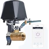 Smart Water Valve, WiFi Water Valve, Upgraded Version of Intelligent Water Valve Closing, Automatic Ball Valve Watering Timer, Sprinkler Controller, Smart Life App, Compatible with Alexa and Google
