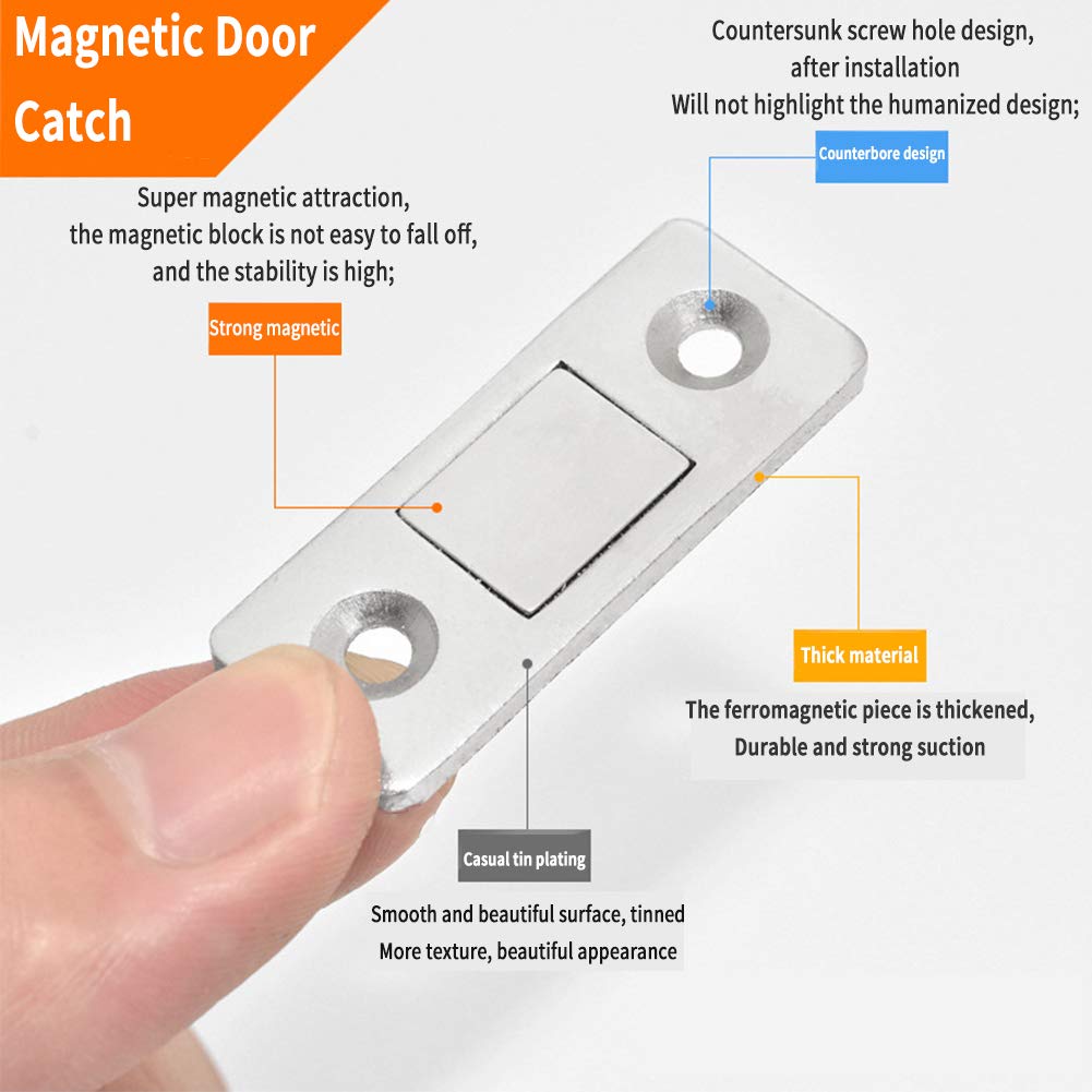 4pcs Muebles magnético puerta cierre Cierre Magnetico para Puerta de