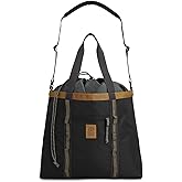 Topo Designs Mountain Utility Tote, Grab + Go Bag, Removable Shoulder Strap, Cinch Top, Daisy Chain for Clip-Ons, Fair Trade