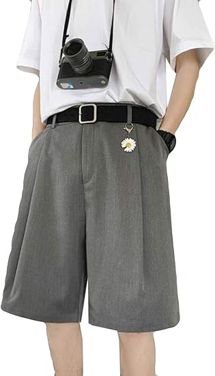 Amazon Ellteメンズ ハーフパンツ スラックス ベルト付き ゆったり ワイドパンツ 半ズボン カジュアル ショートパンツ 原宿風パンツ 通勤 通学 ボトムス スーツパンツ 夏 ファッション ショートパンツ 通販 Amazon Ellteメンズ ハーフパンツ スラックス ベルト付き ゆったり ワイドパンツ 半ズボン カジュアル ショートパンツ 原宿風パンツ 通勤 通学 ボトムス スーツパンツ 夏 ファッション ショートパンツ 通販