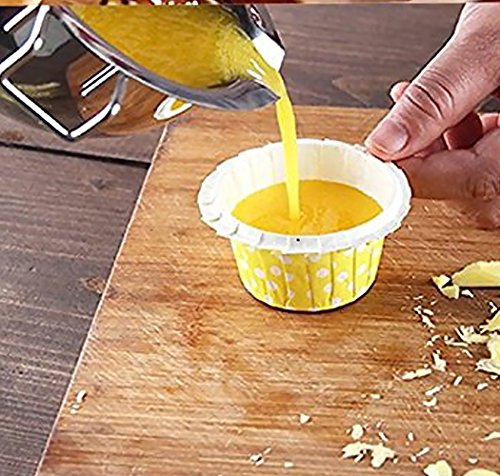 7TECH Stainless Steel Universal Melting Pot,Universal Double Boiler Insert,Double Spouts&Flat Bottom, Heat-resistant Handle, Melting Pot for Chocolate Butter Carame.(18/8 Steel) - Thumbnail 6