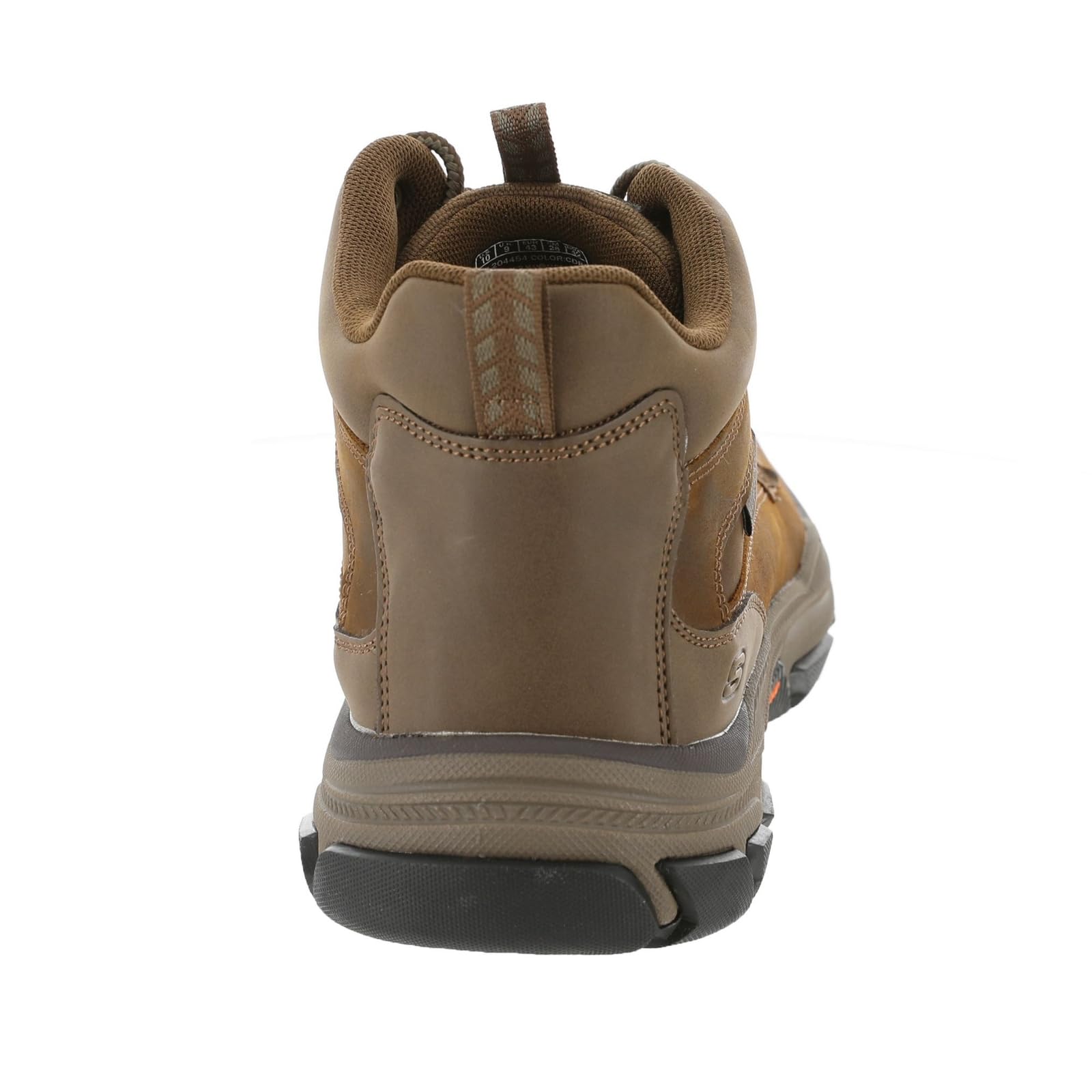 Skechers USA Men's Respected-Boswell 204454 Mid Top Leather Moc Toe Lace Up