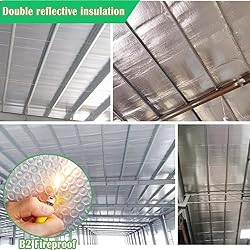 MRPAPA Double Reflective Insulation Foam, 48" x 10