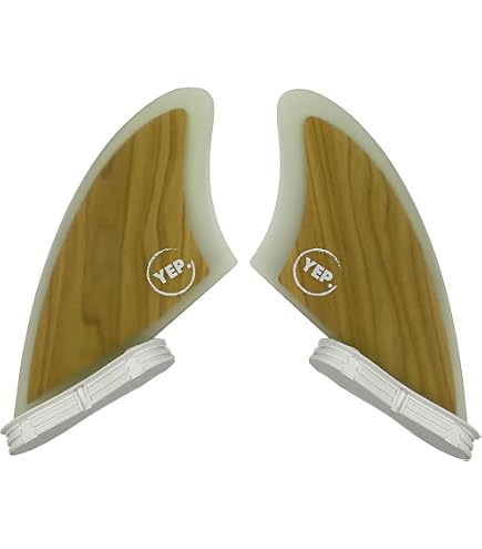 Amazon.com : DORSAL Surfboard Fin Keel Twin 2 Set Future