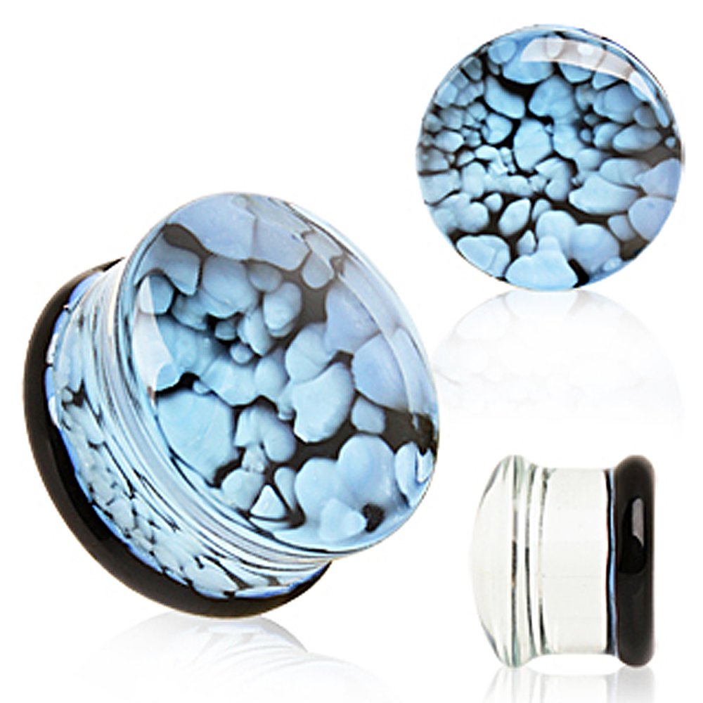 Glass plug