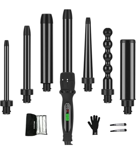 No.a 07 ボリュームタイプ 1ペア入 × 9セット Amazon.com: Ohuhu 7 in 1 Curling Wand Set, 0.35