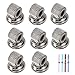 BTSKY® Stainless Steel Magnetic Pen Holder Clips- Magnetic Pen Clip Holder Fit Any Size Pens magnetic push pins for Refrigerator Whiteboard Erase Board and Bulletion Board Map, 8 Pack