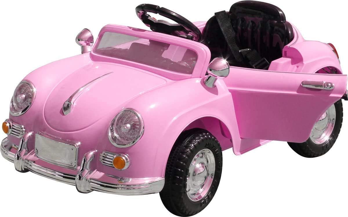 完成車発送 乗用玩具 電動乗用玩具 乗用ラジコン ドイツオールドタイプ Pb 802 Pink 電動乗用 おもちゃ Amazon
