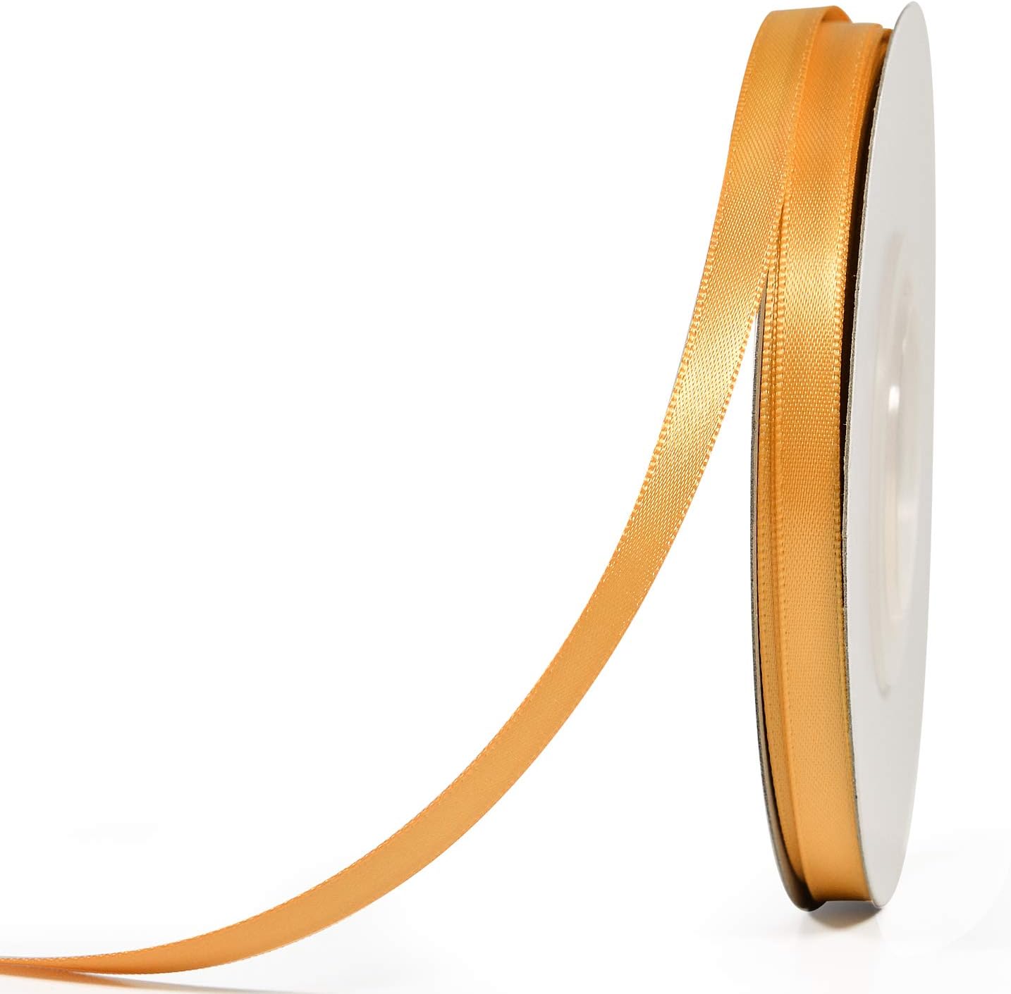 YAMA Double Face Satin Ribbon Roll - 1/4 Inch 25 Yards for Gift Wrapping Ribbons Decorations DIY Crafts Arts
