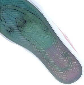 lakai x leon karssen sheffield pink & white skate shoes