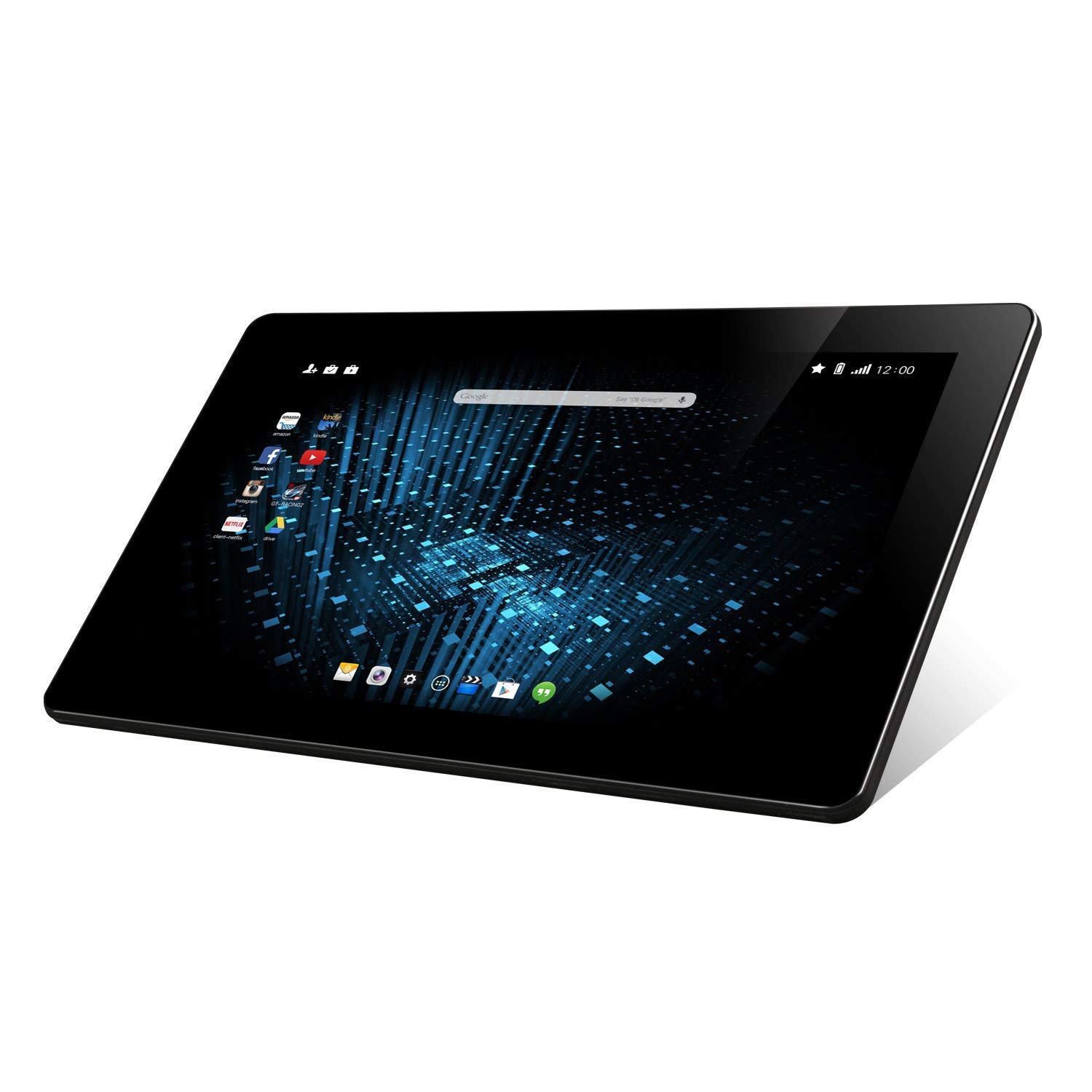 Dragon Touch X10 Android Tablet, 10.6 inch Google Android 5.1 Lollipop 1GB RAM 16GB ROM Flash Dual Camera Wifi Octa Core 1920*1080 IPS Display with Mini HDMI GMS Certified