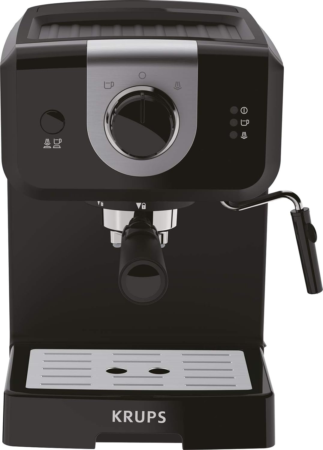 Krups Opio XP320810 Cafetière, 15 bars de pression, chauffetasse et