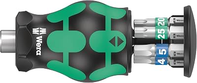 Wera Kraftform Kompakt Stubby Magazine 3 6 Pieces 05008875001