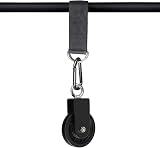 LFJ Gym Pulley System with Strap Carabiner DIY Home LAT Pulldown Lift Cable view 2