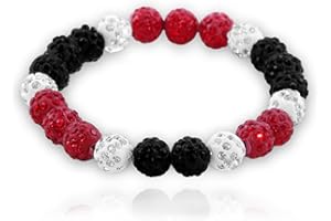 Xeyau Bling Baseball Bracelet Ice Collection Bracelets for Competitive Athletes,Glitter Rhinestone Ball Bracelets for Men Inspired Sports Jewelry Accessory