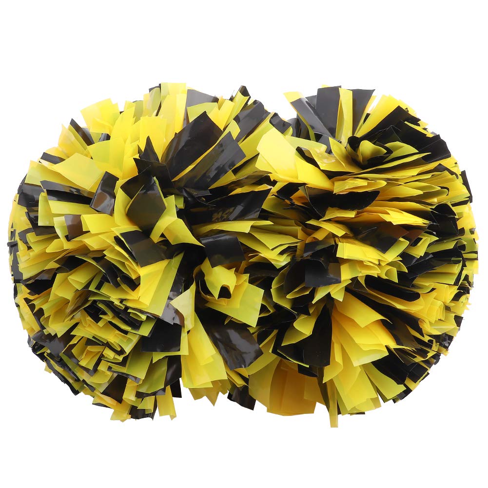 Ueohitsct Cheerleading Pom Poms Cheerleader Pompoms Kit Cheering Hand Flowers for Sports Cheers Ball Game