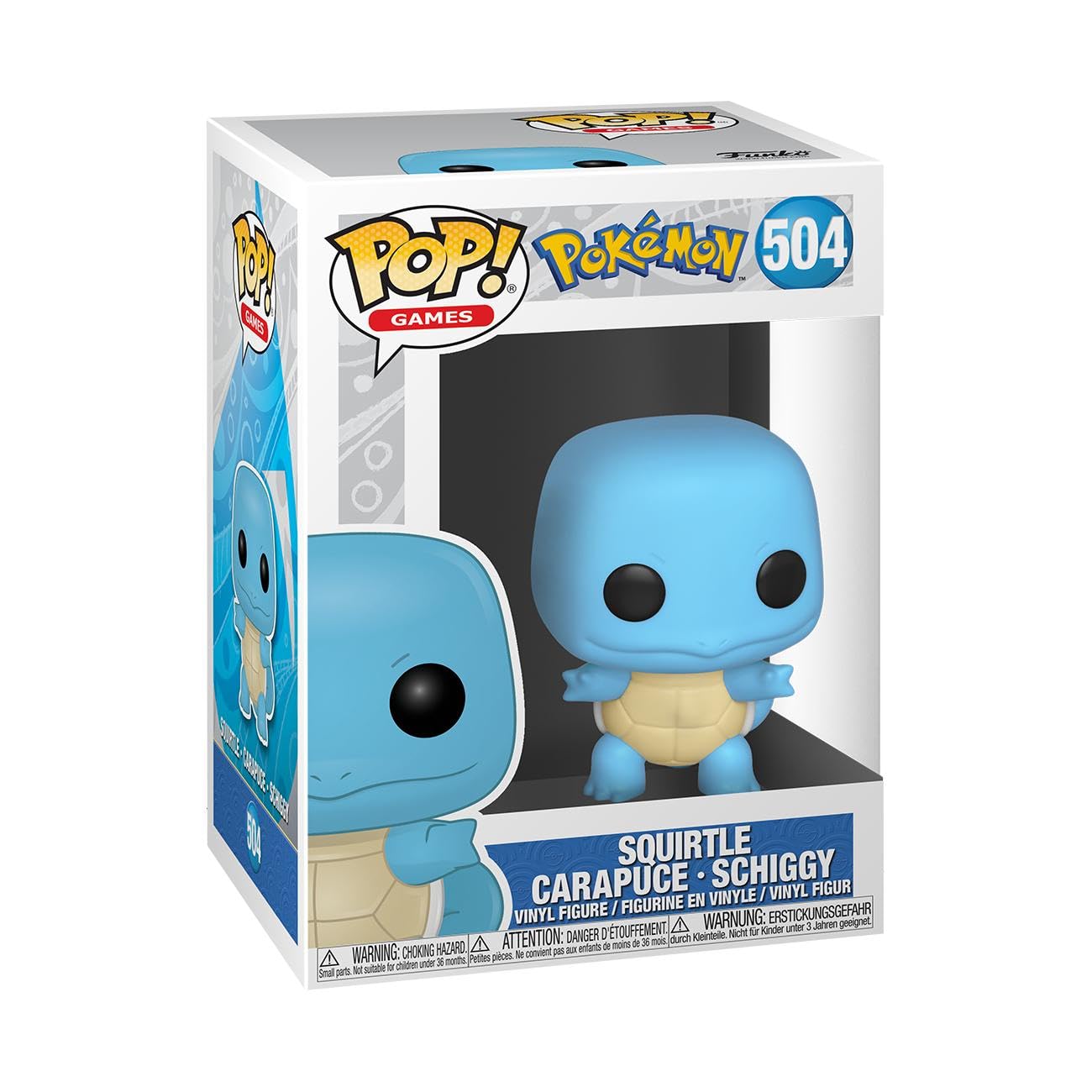 Funko POP! Pokemon - Squirtle - Collectable Vinyl Figure - Gift Idea - Official Merchandise - Toys for Kids & Adults - Video Games Fans - Model Figure for Collectors and Display
