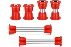 JSNOOKN for Club Car Precedent Front Bushing Kit Lower Spring Upper Control A-Arm Bushings Sleeves 2004-up Club Car Precedent Gas/Electric Golf Cart 102289901 102956201