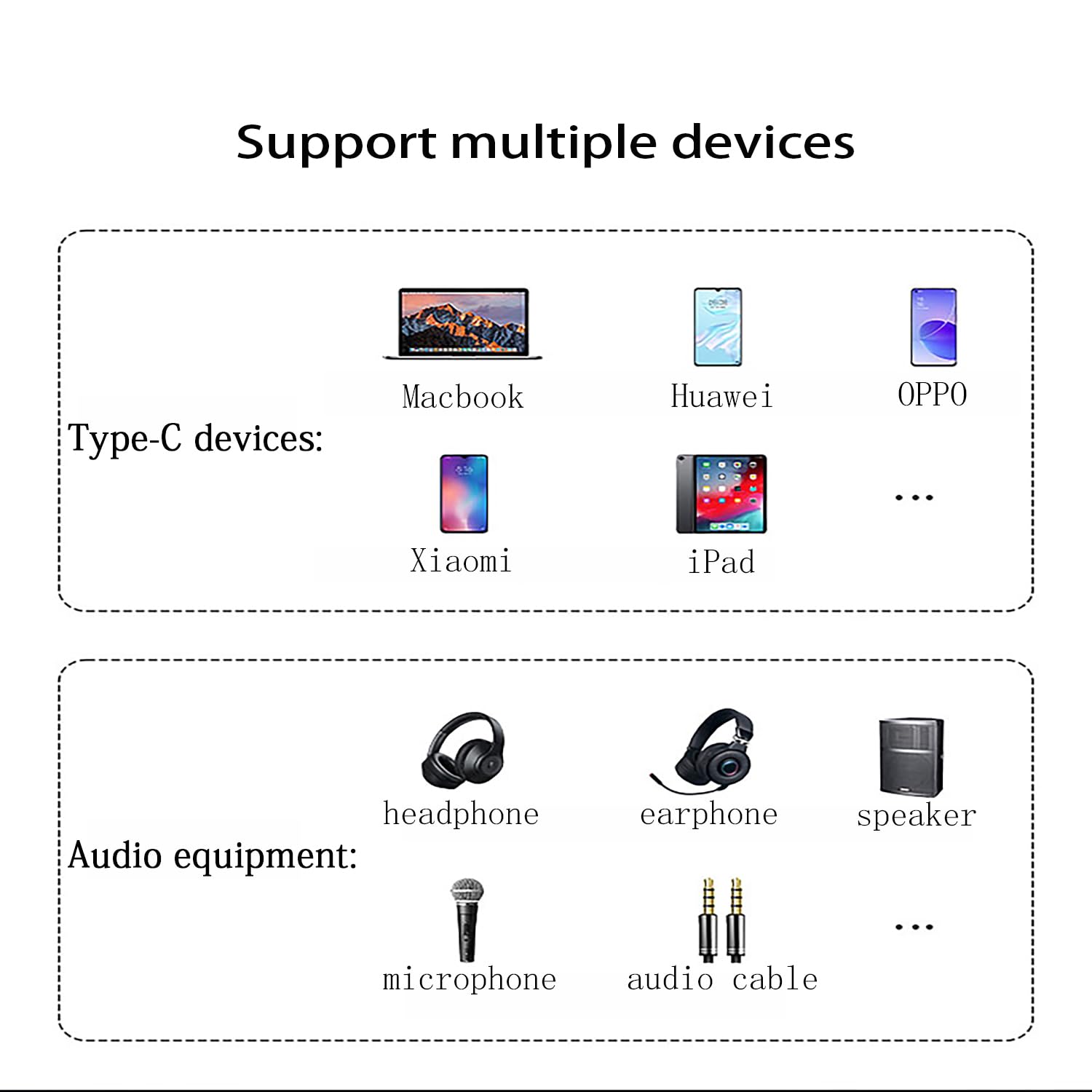 SGEYR Type c Sound Card External Sound Card, USB-C to 3.5mm Jack Audio Adapter, Type C to Microphone Headphone Adapter, USB-C to Audio Auxiliary Cable External Stereo Sound Card Audio