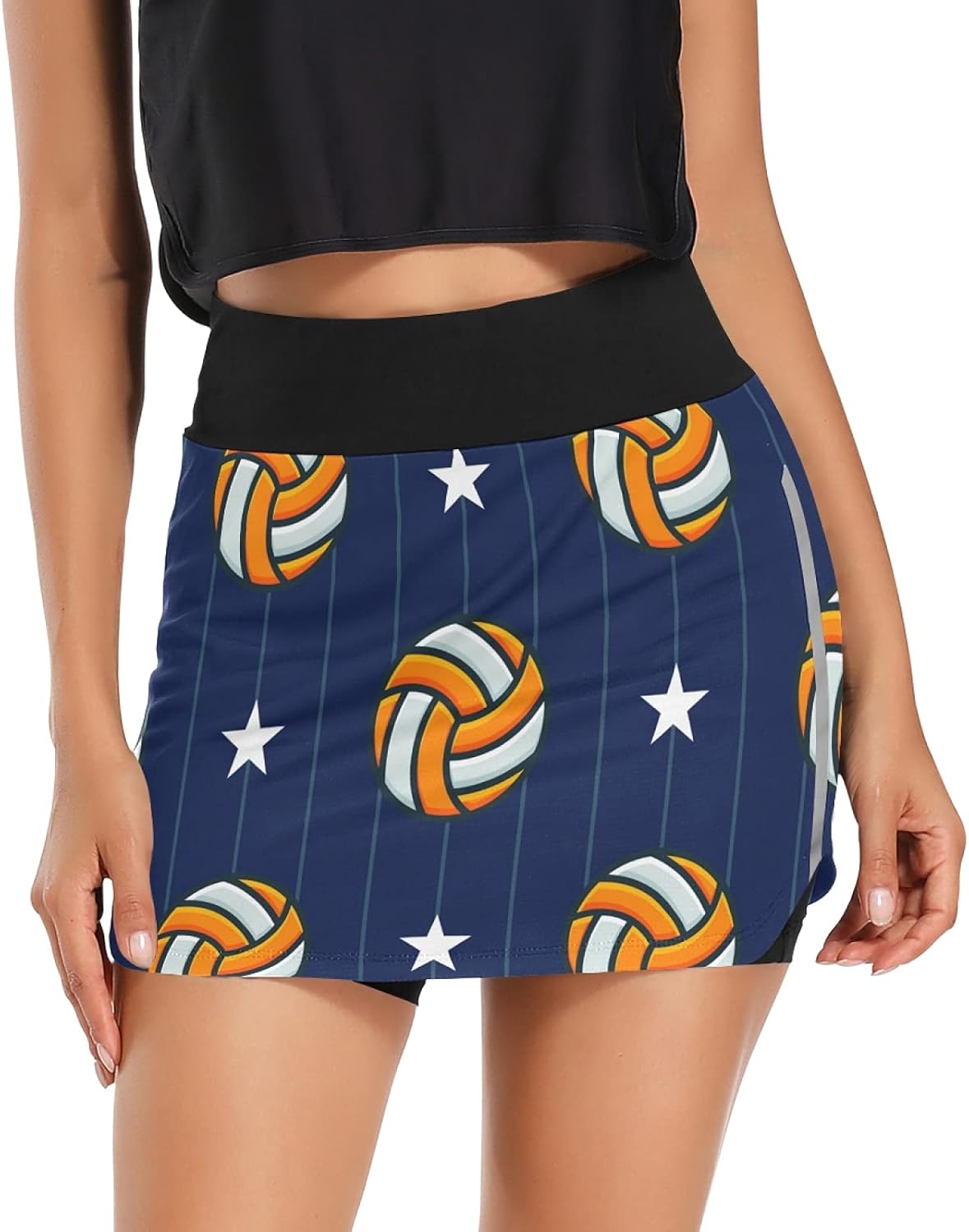 Athletic Skorts Women Volleyball Sport Sports Skirts Quick
