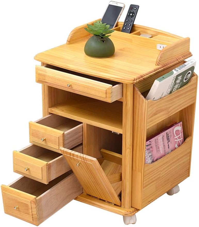 Amazon Com Hyxqycbz Side End Table Nightstand Coffee Table Pine