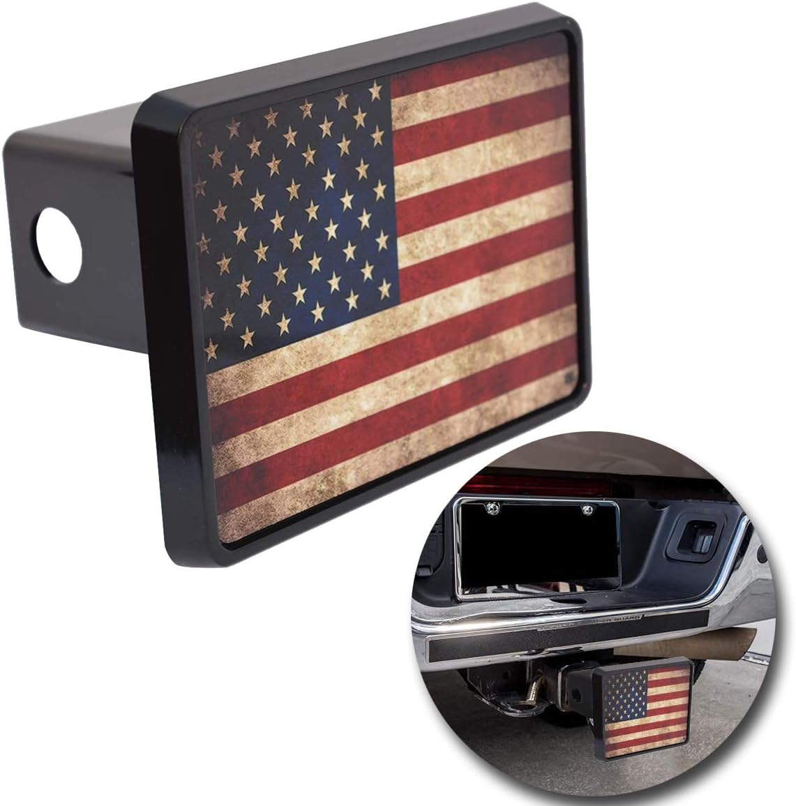 American Flag Trailer Hitch Cover My XXX Hot Girl