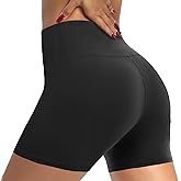 QGGQDD Workout Biker Shorts for Women - 3"/5"/8" High Waisted Tummy Control Spandex Booty Shorts for Gym Yoga Volleyball
