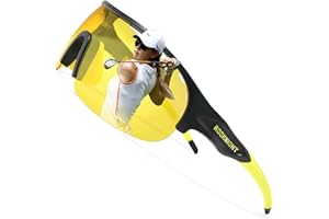 ROCKNIGHT HD Polarized Skin-Friendly Sports Sunglasses Super Light Ventilation Big Lens Youth Adult