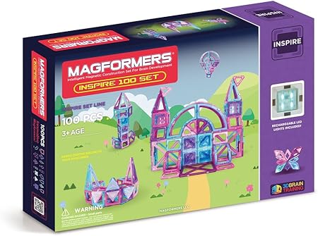 Amazon.com: Magformers Inspire Set (100 