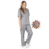 M&M SCRUBS Women Scrub Set Medical Scrub Top and