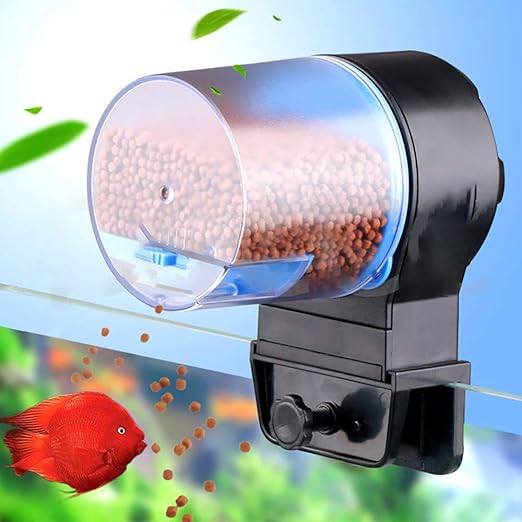 battery operated fish feeder