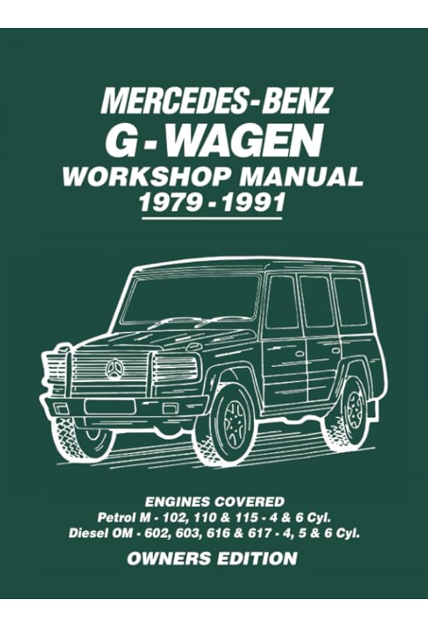 Mercedes-Benz G-Wagen: All models, including AMG specials, 1979 to