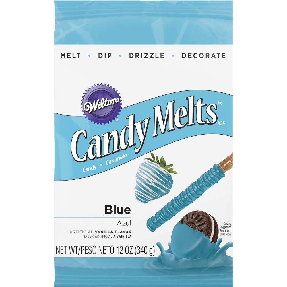 Wilton 16911-1352 Blue Candy Melts, 12-Ounce