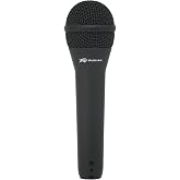 Peavey PVM 44 Dynamic Cardioid Microphone, Black | Rich vocal tone, handheld design cuts stage noise, road tough build, great for singing and speech
